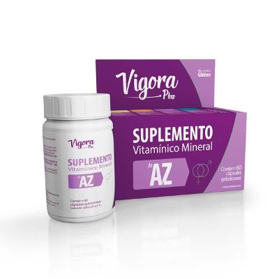 Vigora Plus Multivitamínico AZ 60 Cápsulas
