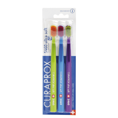 ESCOVA DE DENTE CURAPROX ULTRA SOFT 5460 3 UNIDADES