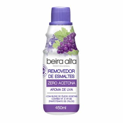 REMOVEDOR DE ESMALTE BEIRA ALTA AROMA UVA 450ML