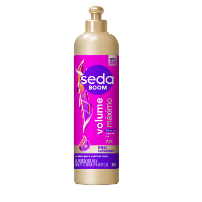 Seda Boom Volume Máximo Creme de Pentear 350ml