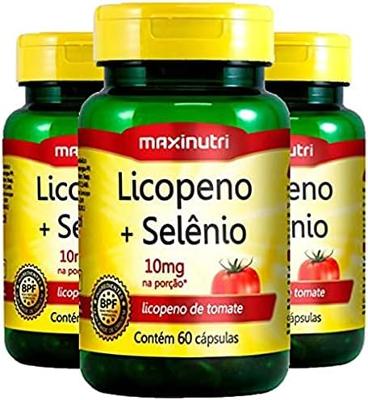Licopeno + Selênio 60 Cápsulas Maxinutri