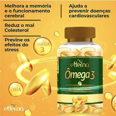 Ômega 3 Etterna 100mg 120 Capsulas