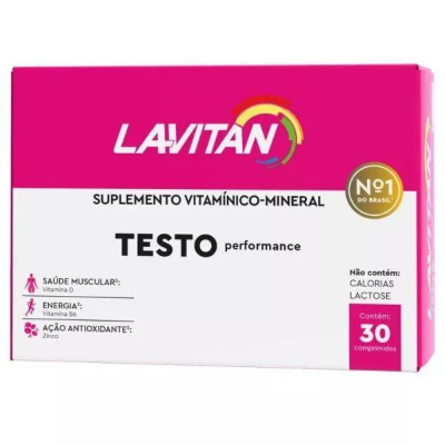 Lavitan Testo Feminino Performance Com 30 Comprimidos