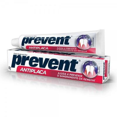 PASTA DE DENTE PREVENT ANTIPLACA 90G