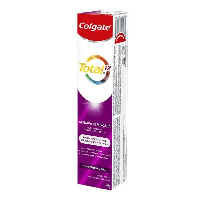 Pasta de Dente Colgate Total 12 Gengiva Reforçada com Flúor de 140g
