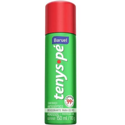 Tenys Pé Baruel Aerosol Canforado 110g