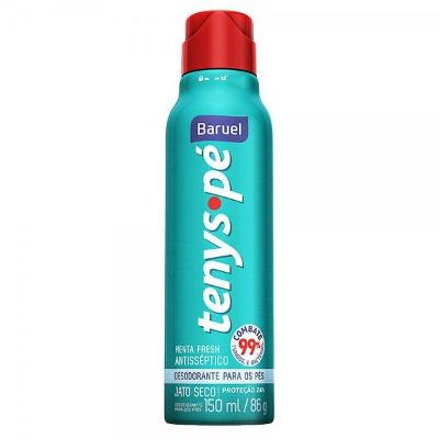 Baruel Tenys Pé Menta Fresh Jato Seco 86g