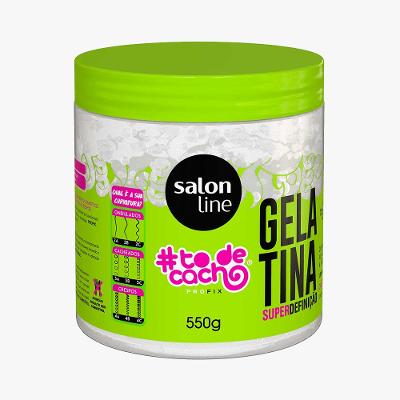 Gelatina #todecacho Super Definição Salon Line 550g