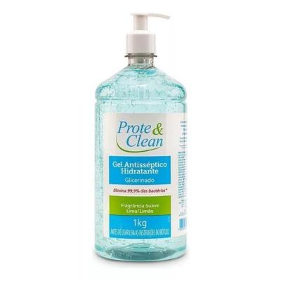 ÁLCOOL GEL ANTISSÉPTICO HIDRATANTE PROTE & CLEAN 1KG