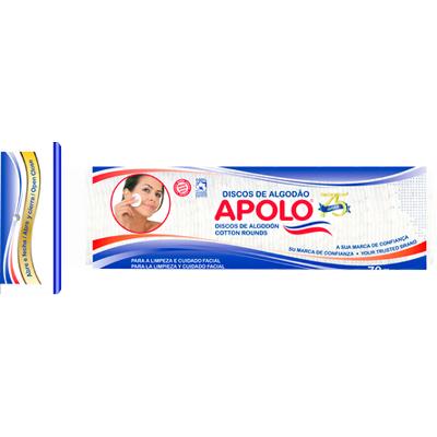 DISCOS DE ALGODÃO APOLO 70G