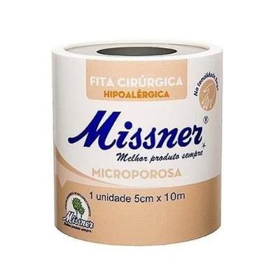 FITA MICROPOROSA MISSNER 5.0CM X 10M BEGE