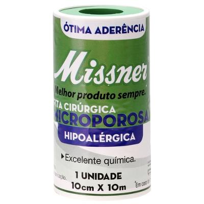 FITA MICROPOROSA MISSNER 10CM X 10M