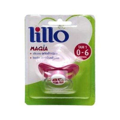 Chupeta Silicone Lilás Tamanho 1 Lillo Magia
