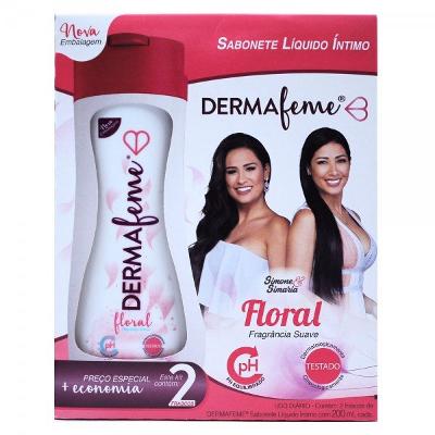 DERMAFEME KIT SAB INTIMO 200ML C/2