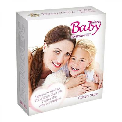 BRINCO STUDEX BABY DAISY CRISTAL