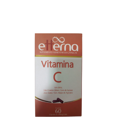 Etterna Vitamina C com 60 cápsulas