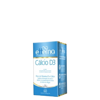 Cálcio D3 Multivitamínico Etterna Ossos Fortes 60 Cáps