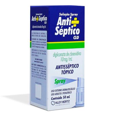 ANTI SÉPTICO TOPICO HERTZ SPRAY KLEY HERTZ  50ML