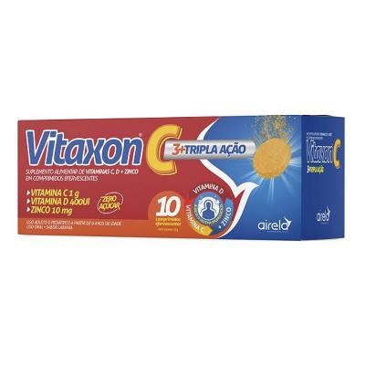 VITAMINA C VITAXON C TRIPLA AÇÃO 10 COMPRIMIDOS