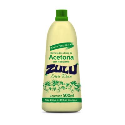 Zulu Removedor de Esmalte à base de Acetona com Fragrância de Erva Doce 500ml