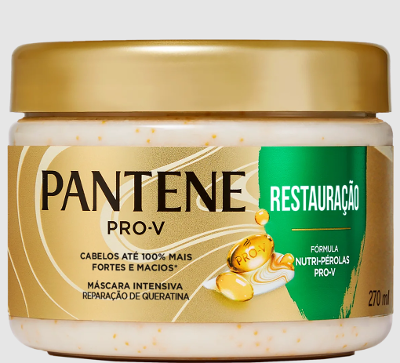 Máscara de Tratamento Pantene Restauração com 270ml