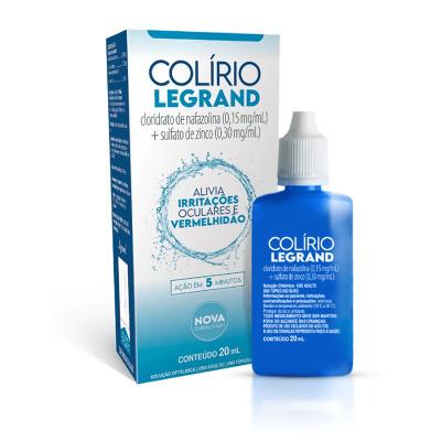 Colírio Legrand Alivia Irritações Oculares e Irritação 20ml