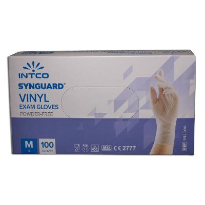 Luva de Procedimento Vinil com 100 Unidades