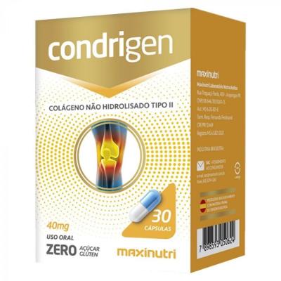 Condrigen 30 Cápsulas Colágeno Tipo II