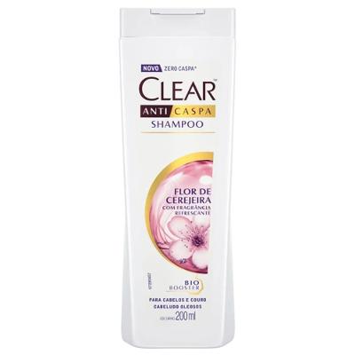 SHAMPOO ANTICASPA CLEAR WOMEN FLOR DE CEREJEIRA 200ML