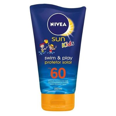 BRONZ NIVEA SUN KIDS FPS60 SWIL PLAY 150ML