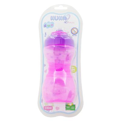 COPO DE TREINAMENTO ANTIVAZAMENTO KUKA LINHA FUN ROSA 330ml - 1 UNIDADE