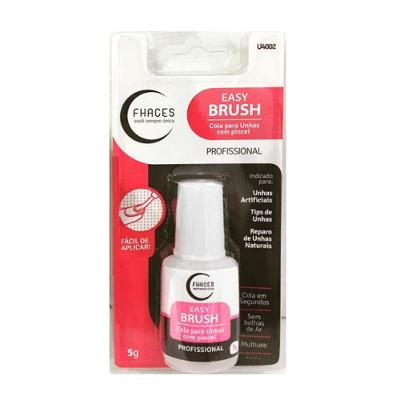 FHACES COLA UNHAS POSTIÇAS COM PINCEL 5G