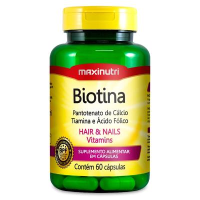 BIOTINA MAXINUTRI - 60 CÁPSULAS