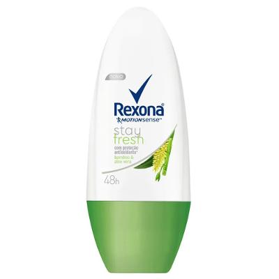 DESODORANTE ANTITRANSPIRANTE REXONA FEM ROLL ON BAMBOO & ALOE VERA 50ML