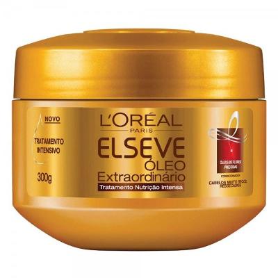 CREME DE TRATAMENTO ELSEVE ÓLEO EXTRAORDINÁRIO NUTRIÇÃO INTENSA COM 300G