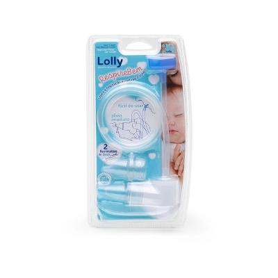 ASPIRADOR NASAL LOLLY SUCÇÃO RESPIRE BEM
