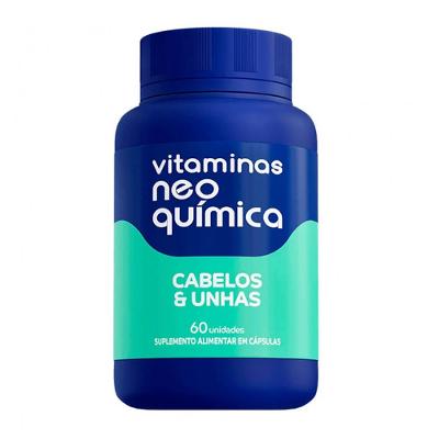 Vitamina Cabelos e Unhas 60 Cápsulas Neo Química