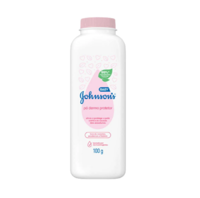 Talco Pó Dermo Protetor Johnson's Baby Original 100g