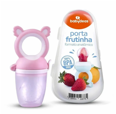 Porta Frutinha Babydeas Formato Anatômico – 1 unidade