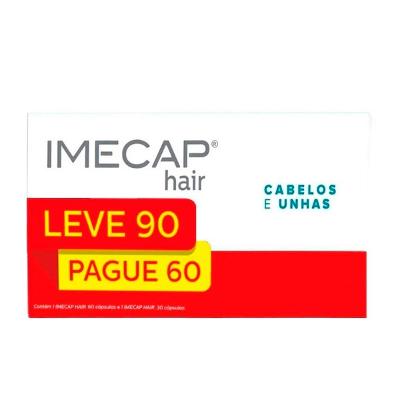 Imecap Hair Cabelos e Unhas Kit Leve 90 Pague 60 Cápsulas