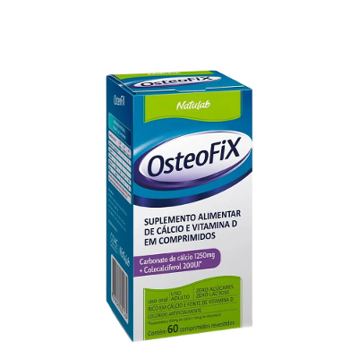 Suplemento Vitamina D OsteoFix 1250mg com 60/C Natulab