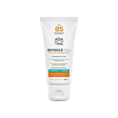 Protetor Solar Ada Tina Biosole Oxy FPS 85 40ml