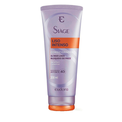 Condicionador Eudora Siàge liso Intenso 200ml