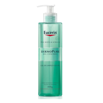 Gel de Limpeza Facial Gentil Eucerin DermoPure Oil Control 400g