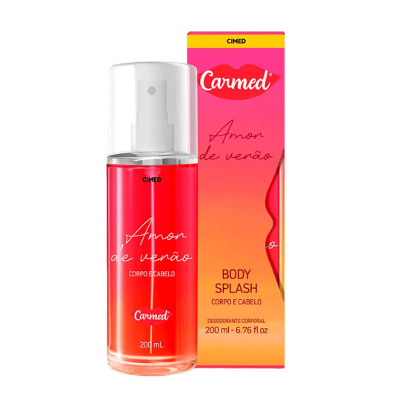 Body Splash Carmed Amor de Verão Corpo e cabelo 200ml