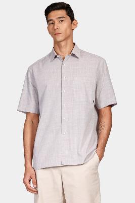 Camisa Aramis Regular Ampla Baia Ls Cáqui