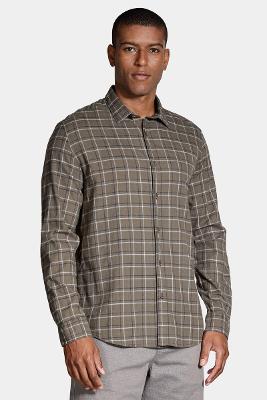 Camisa Aramis Manga Longa  Slim Flamê Xadrez Verde/Marinho