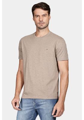 Camiseta Aramis 1/2 Malha Fil a Fil Castor
