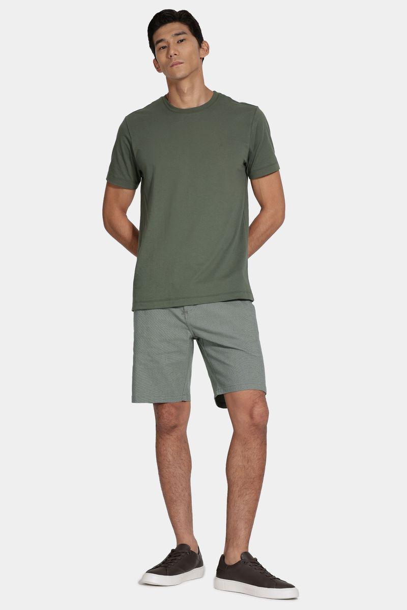 Camiseta Aramis Básica com bordado Verde - 2