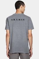 Camiseta Aramis Manga Curta Military Cinza Grafite